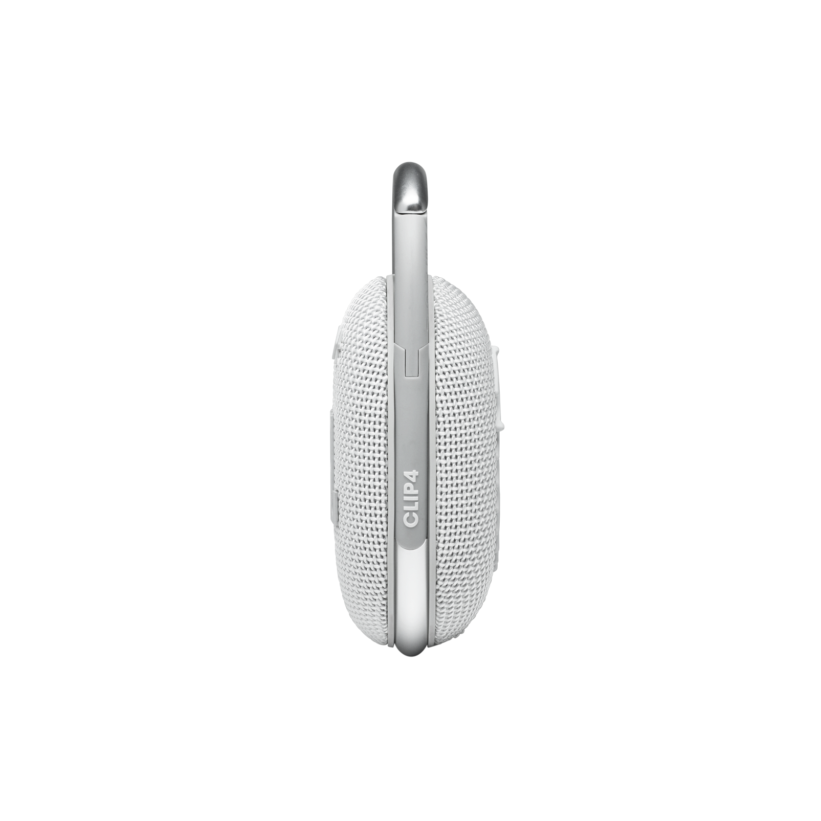 JBL Clip 4 - White - Ultra-portable Waterproof Speaker - Right