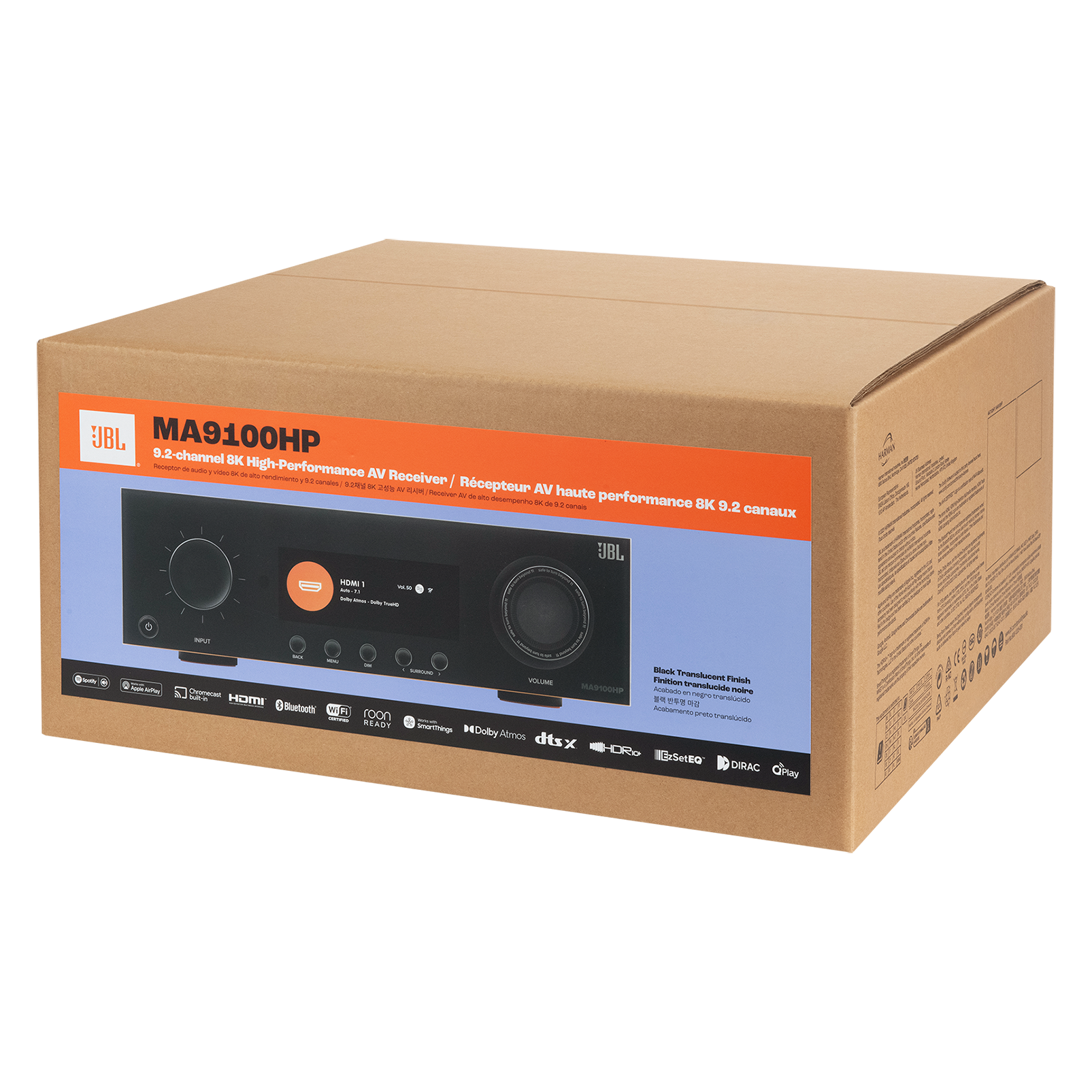 MA9100HP - Black - 9.2-channel 8K High Performance AV Receiver - Detailshot 9
