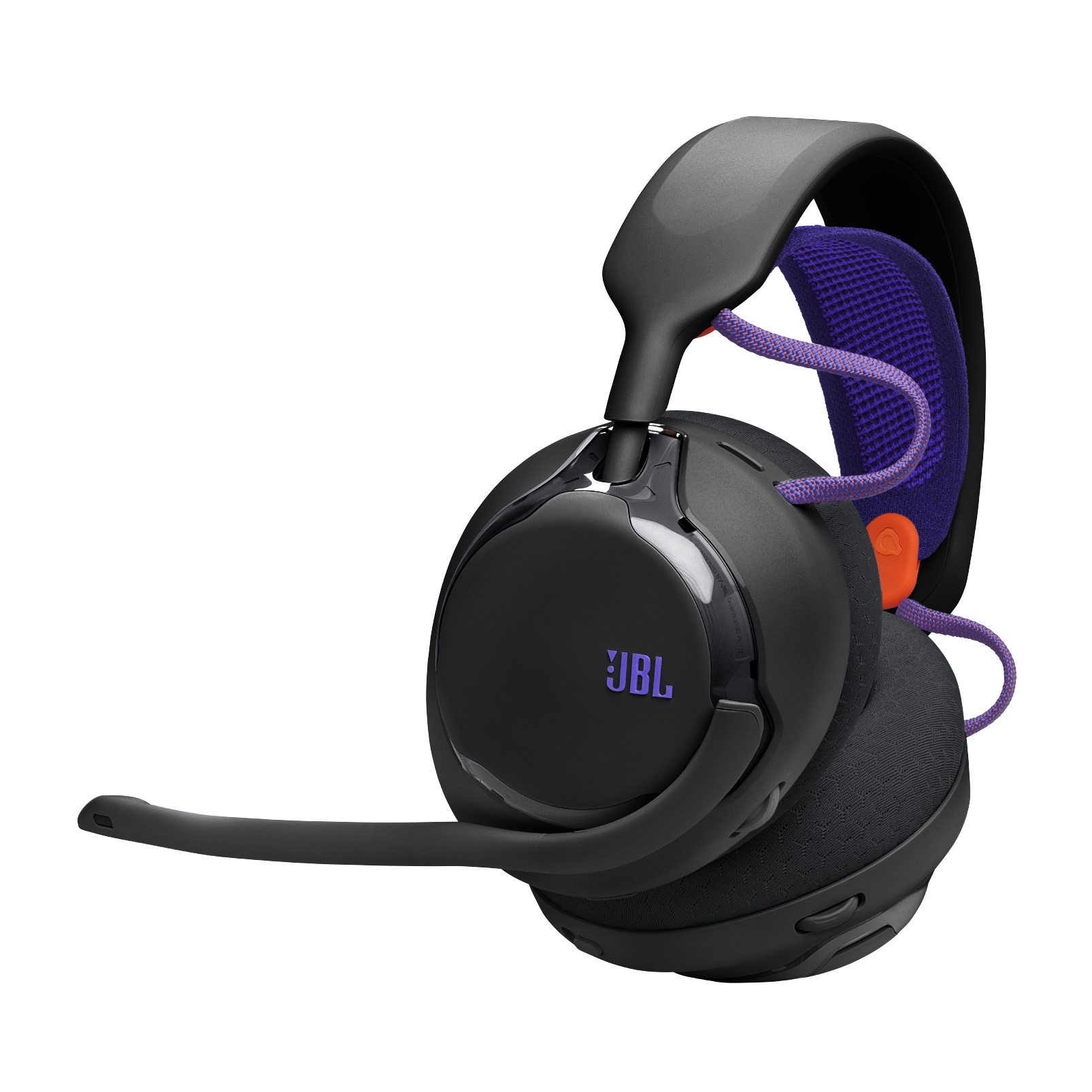 JBL Quantum 650 - Black - Wireless multiplatform gaming headset - Hero