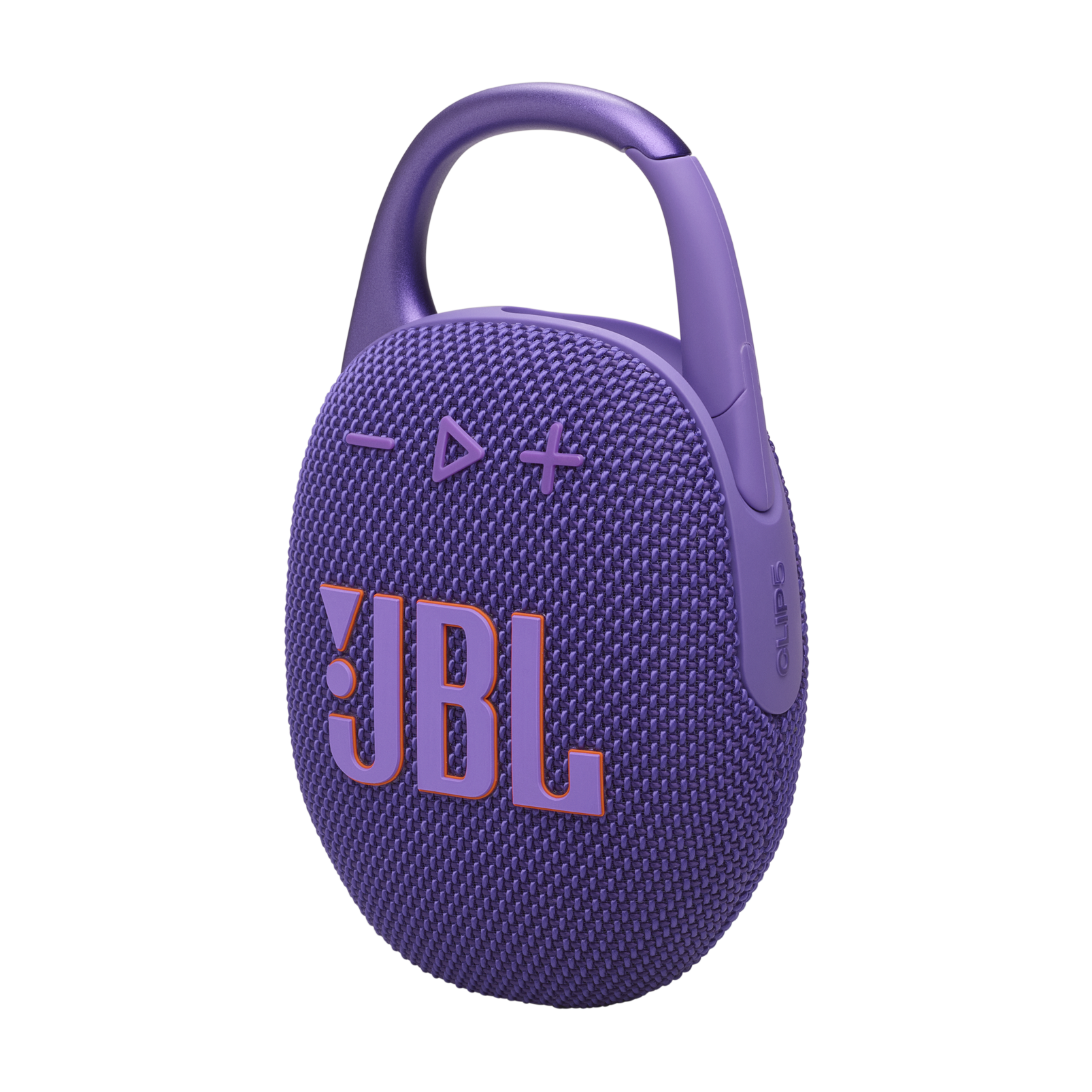 JBL Clip 5 - Purple - Ultra-portable waterproof speaker - Detailshot 1