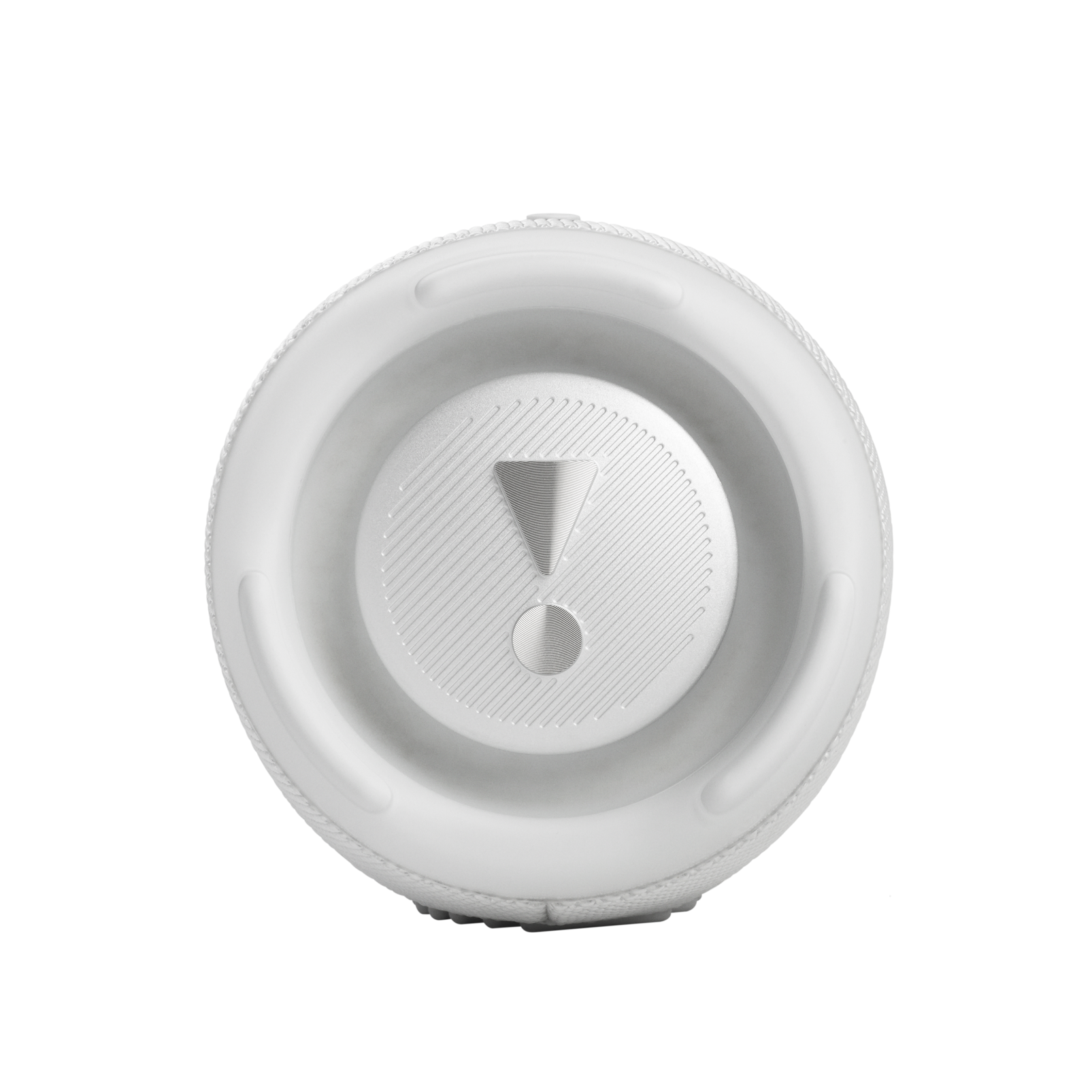 JBL Charge 5 - White - Portable Waterproof Speaker with Powerbank - Left