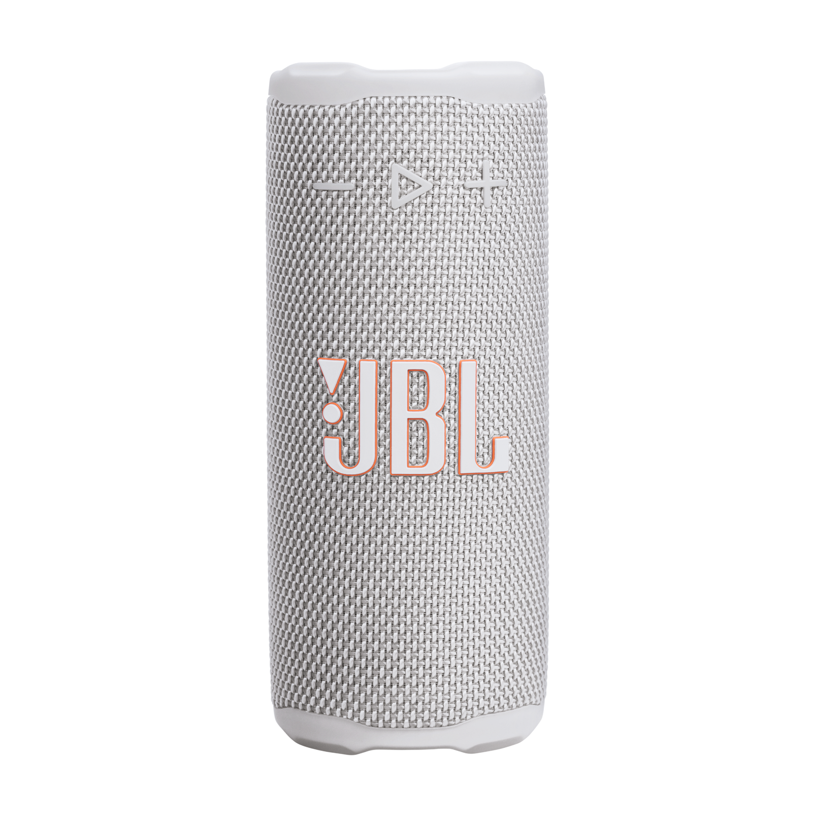 JBL Grip - White - Compact Bluetooth speaker with bold JBL Pro Sound and ambient light - Hero