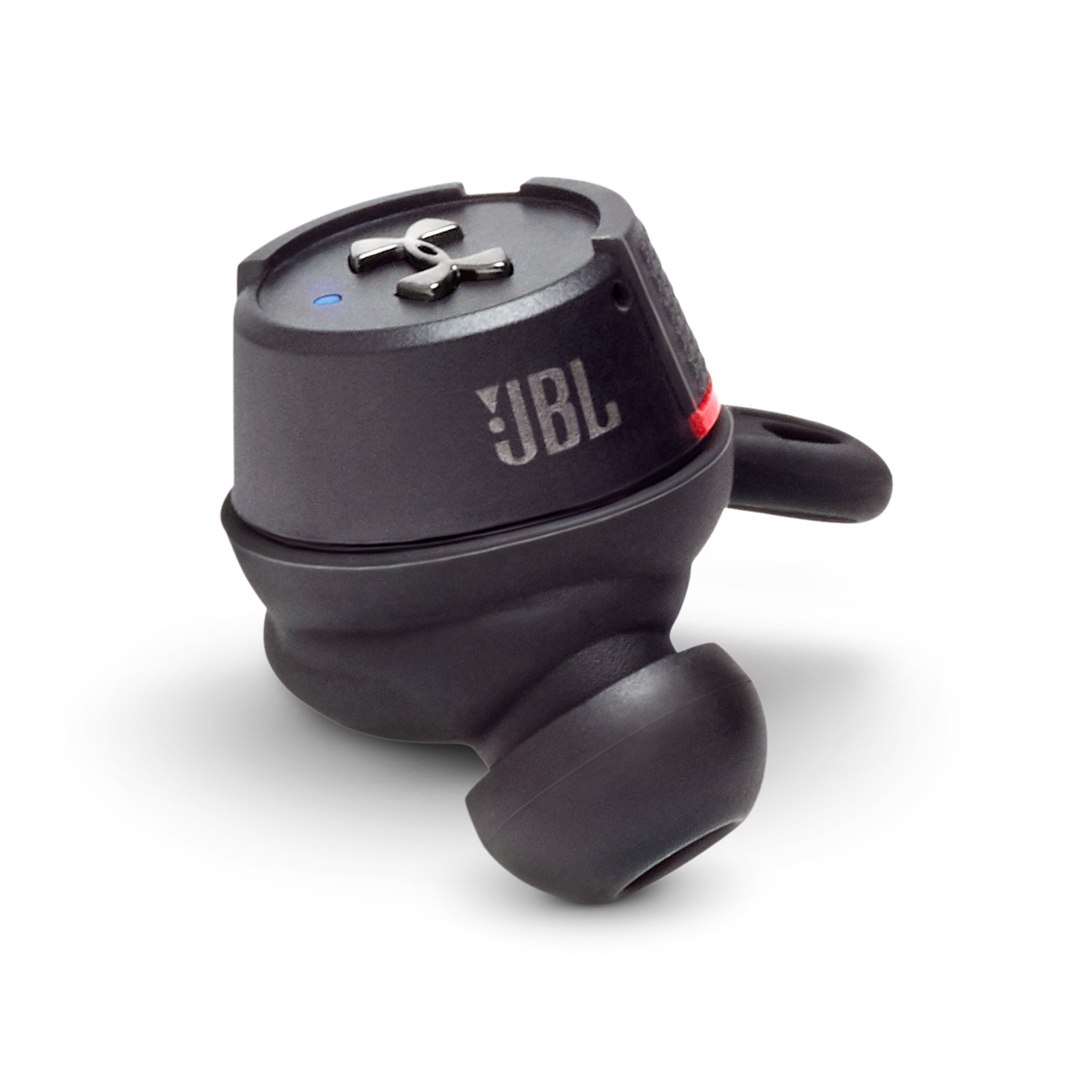 Under Armour True Wireless Flash – Engineered by JBL - Black - Truely wireless sport headphones for your every run, with JBL technology and sound. - Detailshot 4