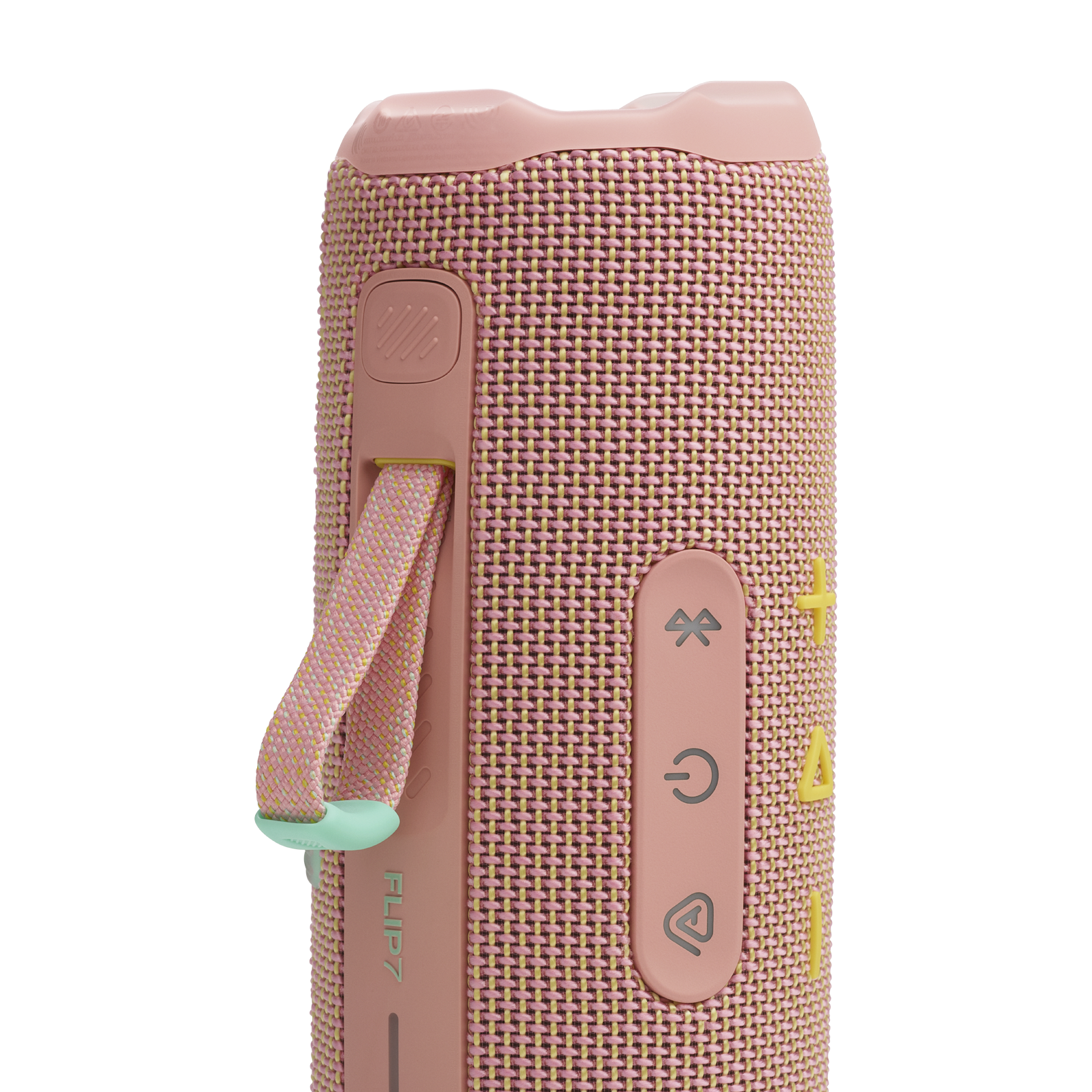 JBL Flip 7 - Pink - Portable waterproof and drop-proof  speaker - Detailshot 5