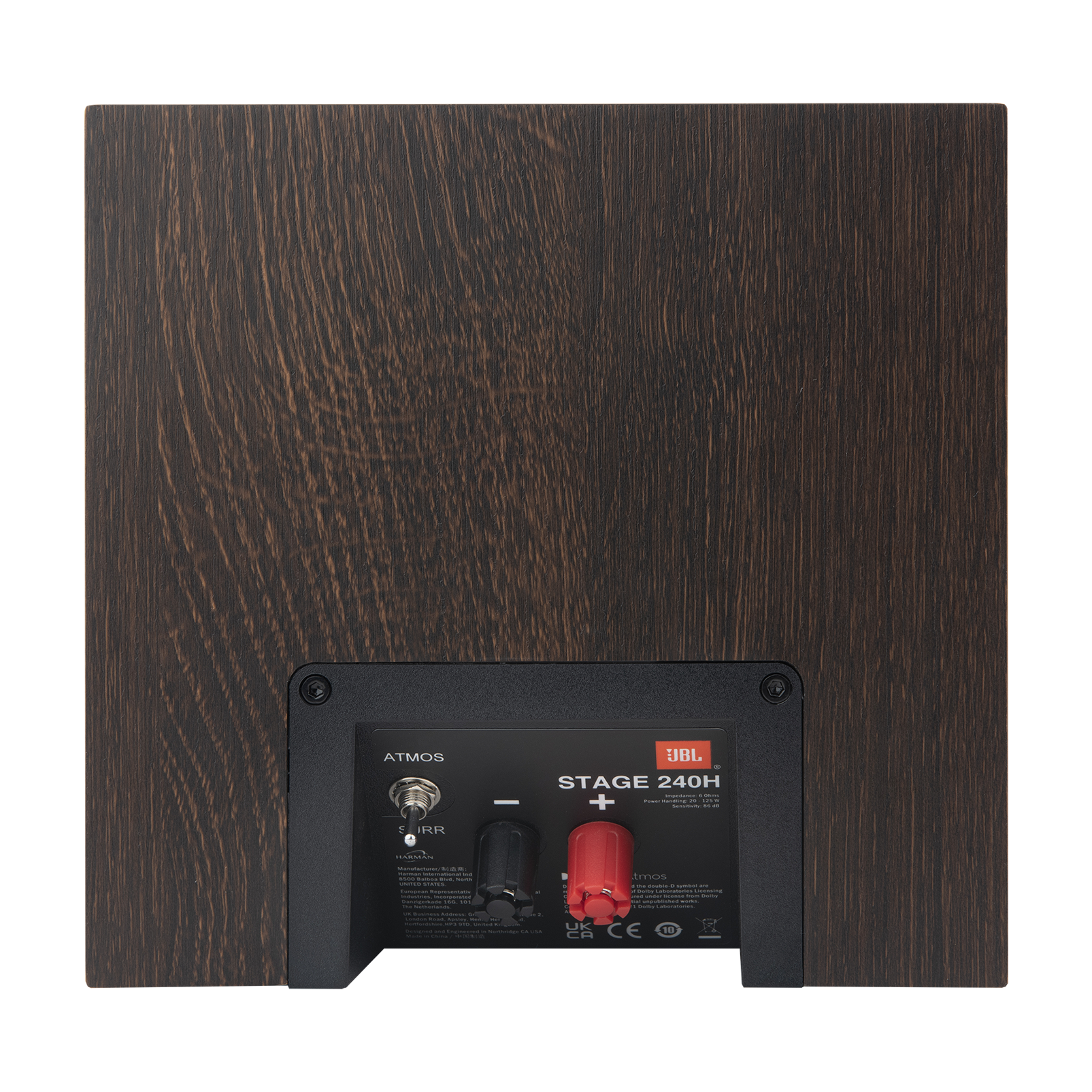 Stage 240H - Espresso - 2-Way 4.5-inch (114mm) Dolby Atmos® Surround Sound Loudspeaker - Pair - Detailshot 7