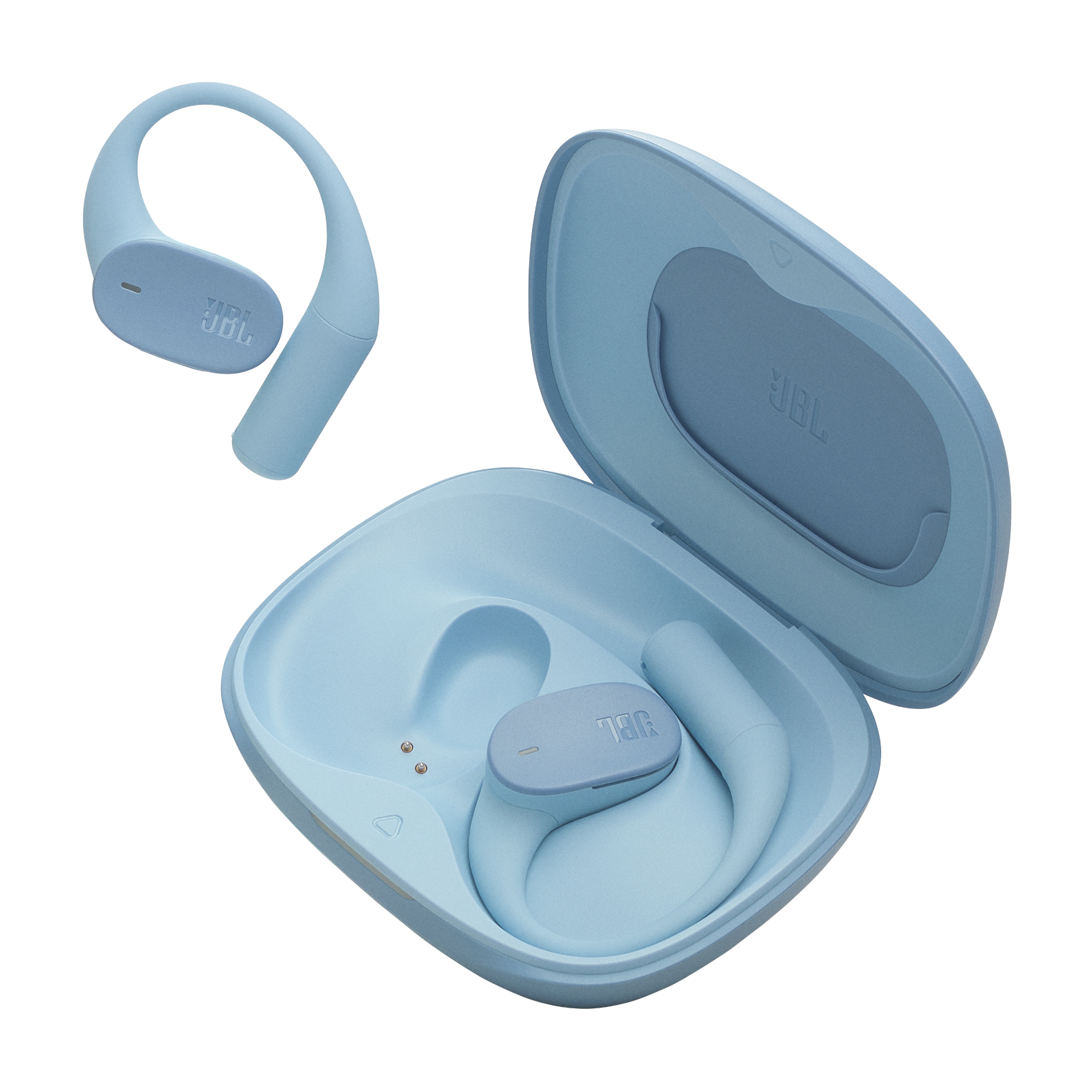 JBL Sense Lite - Blue - True Wireless Open-ear Headphones - Detailshot 1