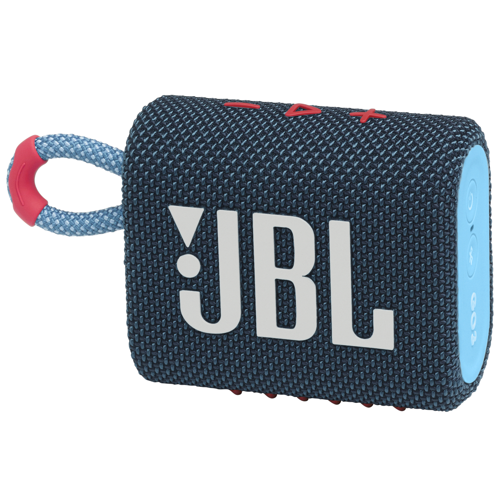 JBL Go 3 - Blue / Pink - Portable Waterproof Speaker - Hero