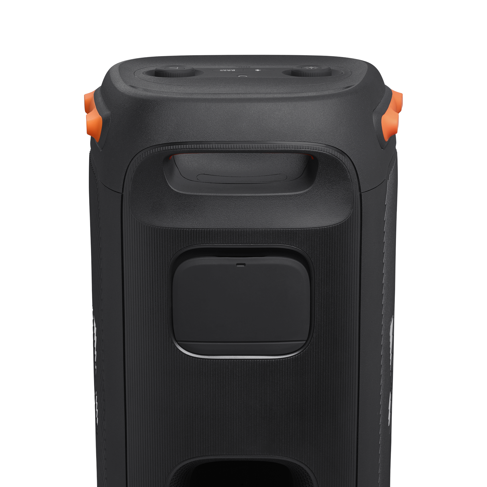 JBL Partybox 110 - Black - Portable party speaker with 160W powerful sound, built-in lights and splashproof design. - Detailshot 8