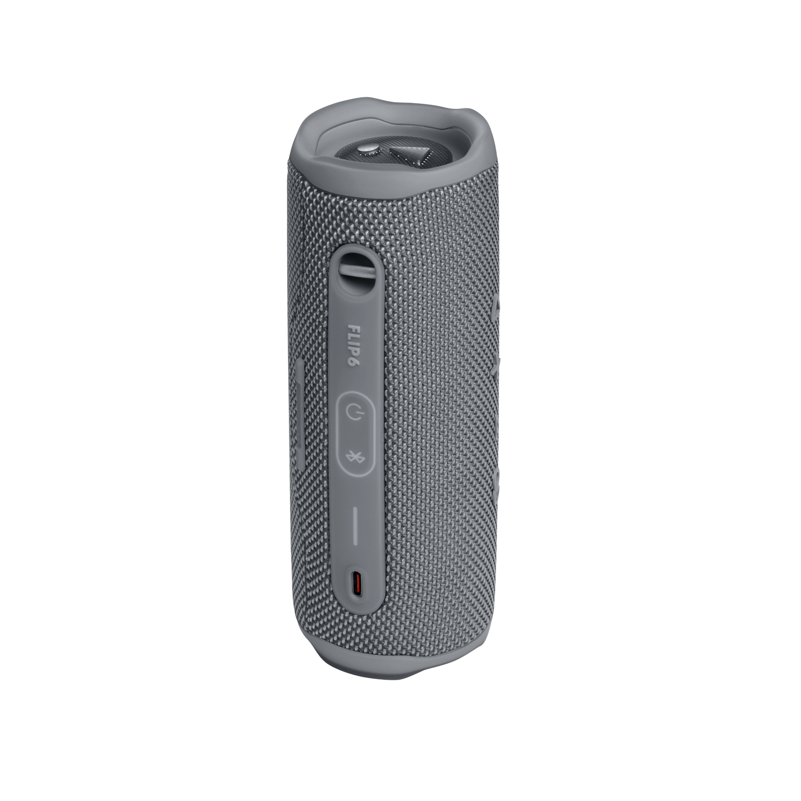 JBL Flip 6 - Grey - Portable Waterproof Speaker - Back