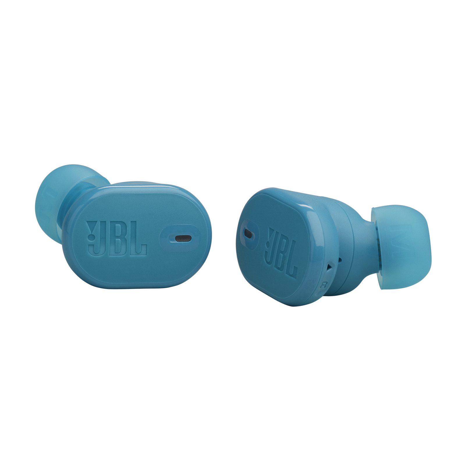 JBL Tune Buds 2 - Turquoise - True Wireless Noise Cancelling Earbuds - Detailshot 3