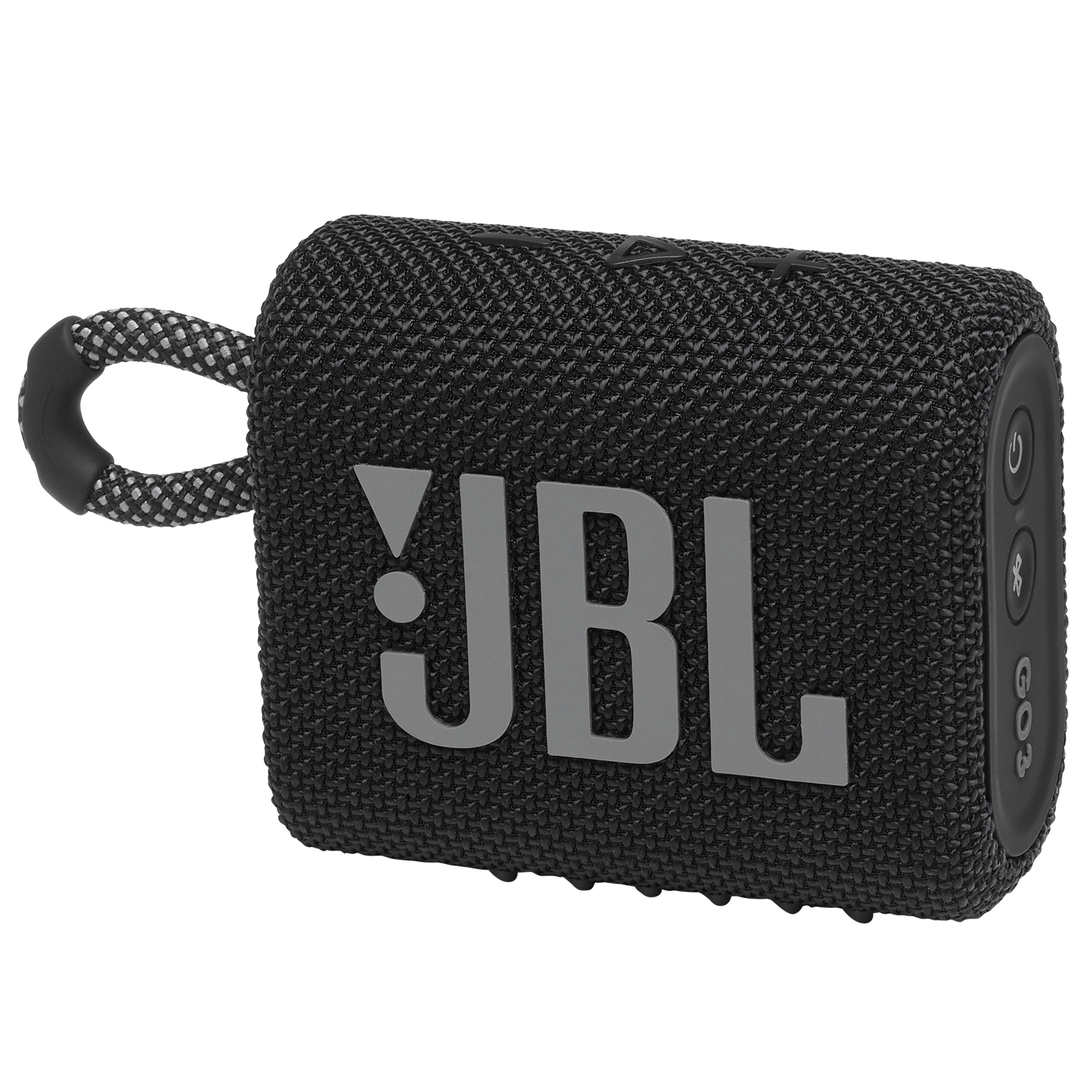 JBL Go 3 - Black - Portable Waterproof Speaker - Hero